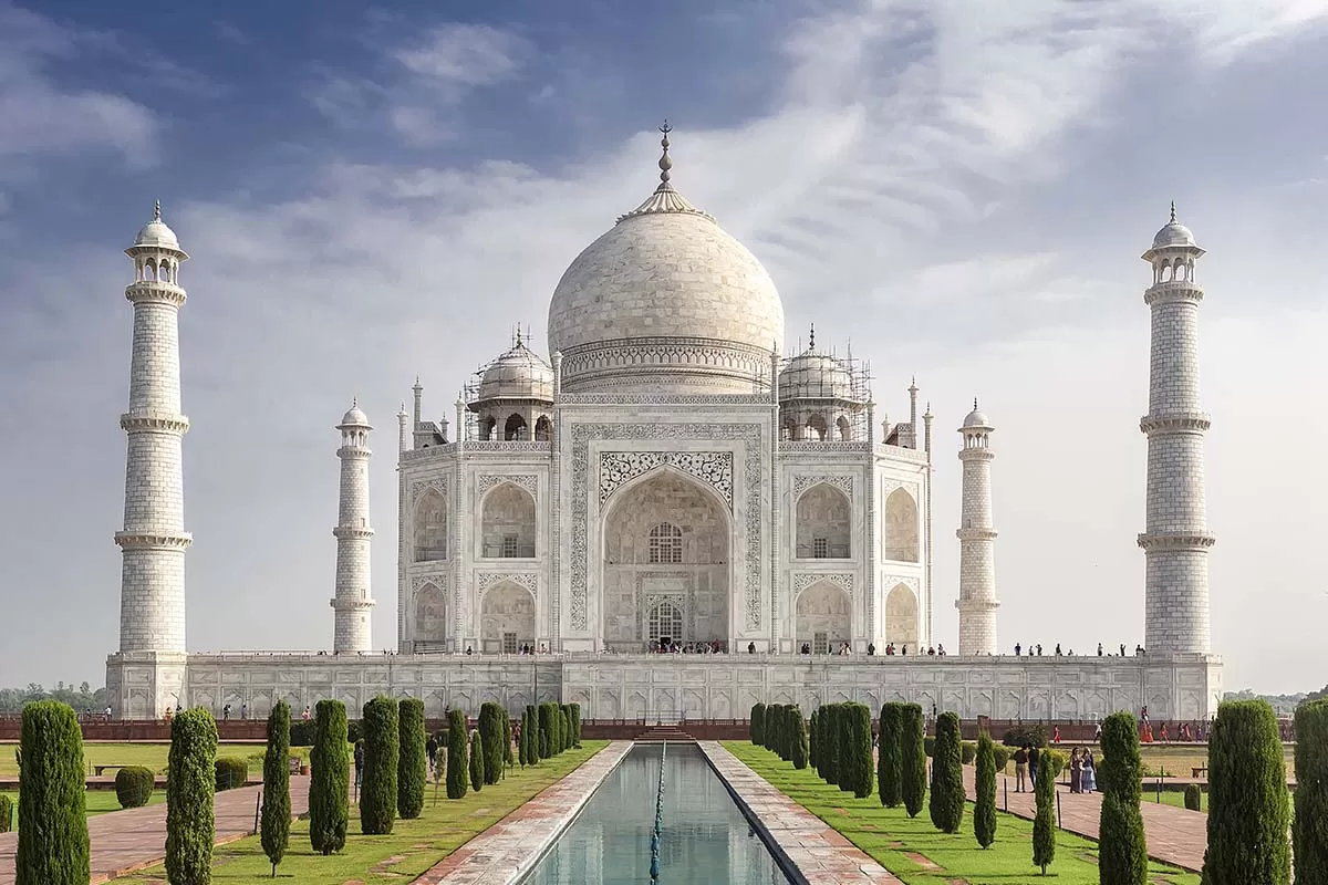Taj Mahal e sua bela história de amor
