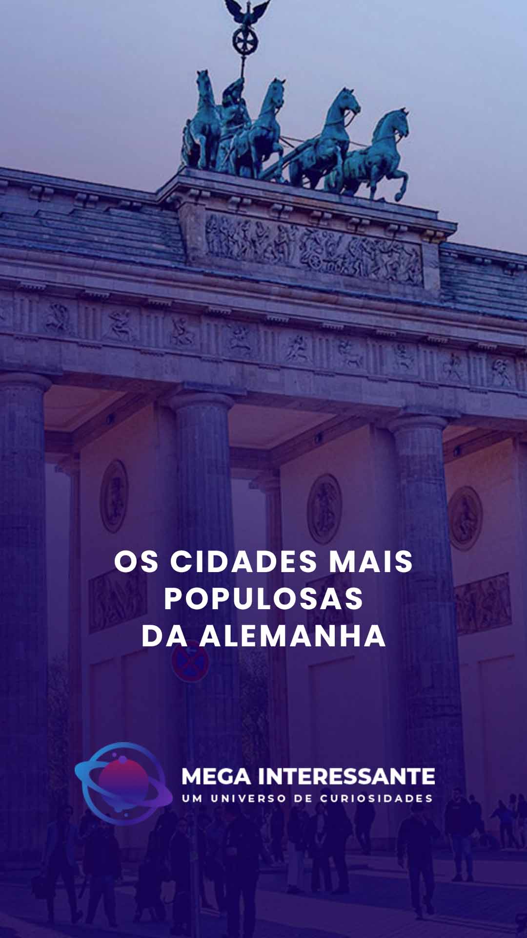 As Cidades Mais Populosas da Alemanha