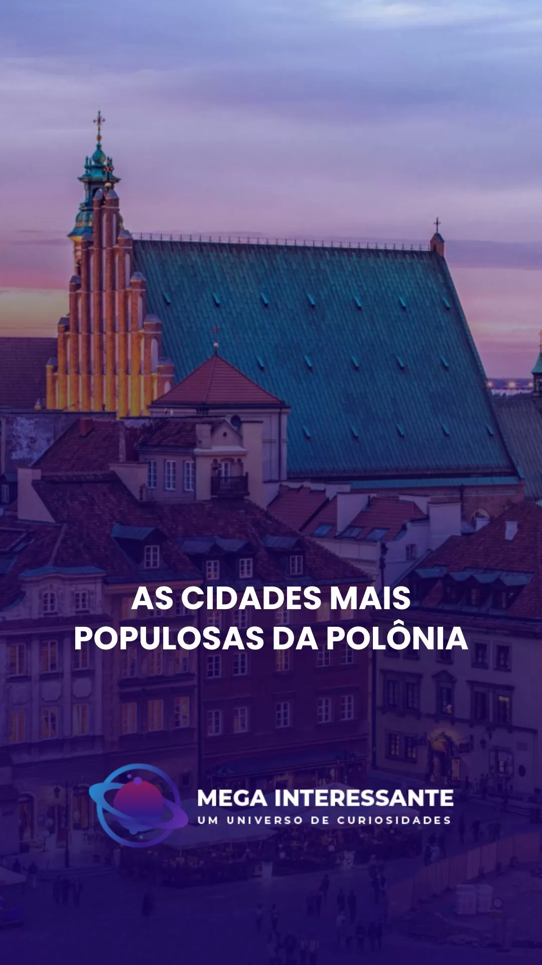 As cidades mais populosas da Polônia