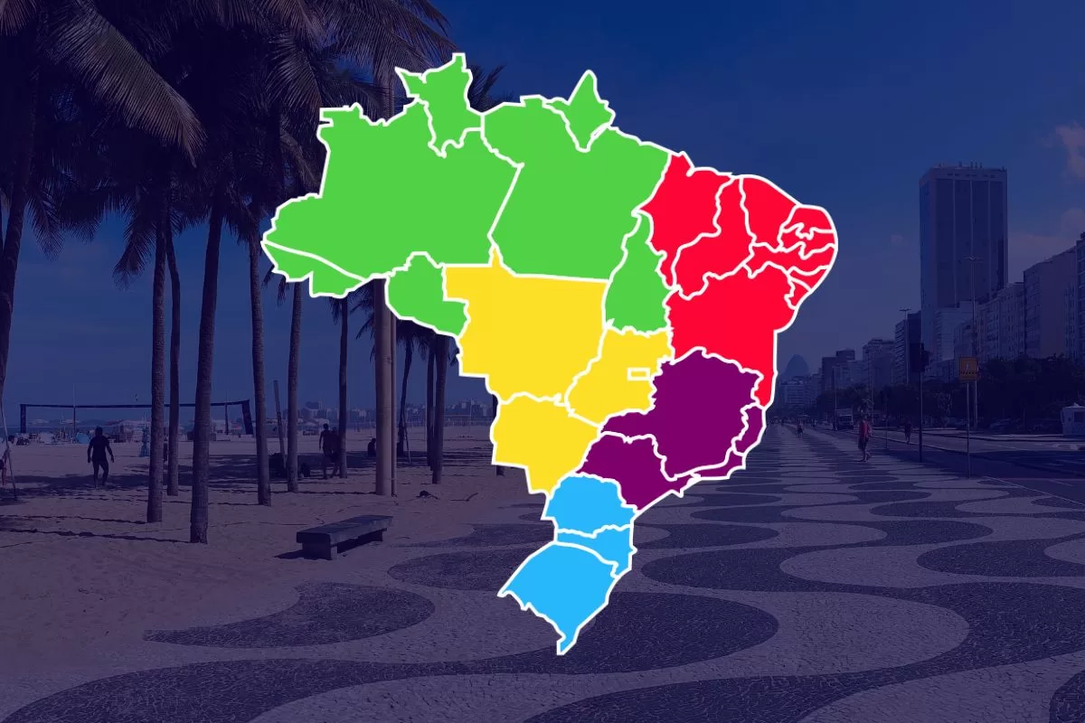 Regiões do Brasil: Um país continental de contrastes dividido em 5 grande regiões