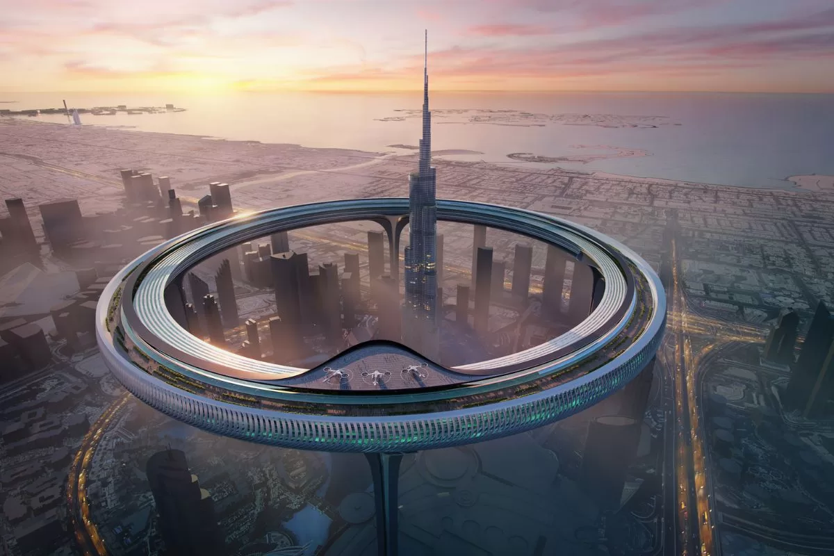 Burj Khalifa no Centro: O Downtown Circle Propõe uma Nova Era para Dubai
