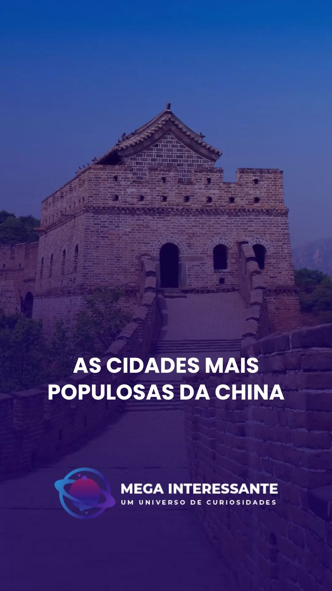 As Cidades Mais Populosas da China