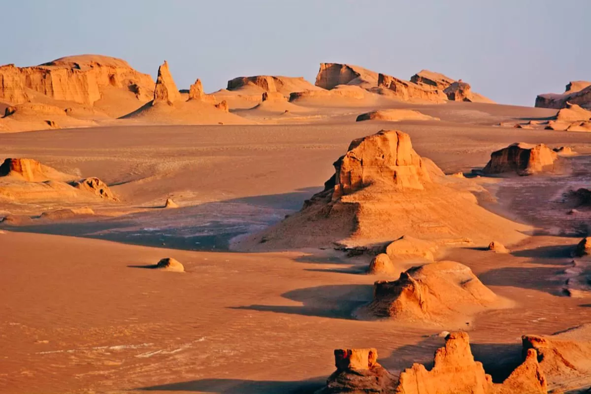 O Deserto de Lut no Irã: O lugar mais quente da Terra